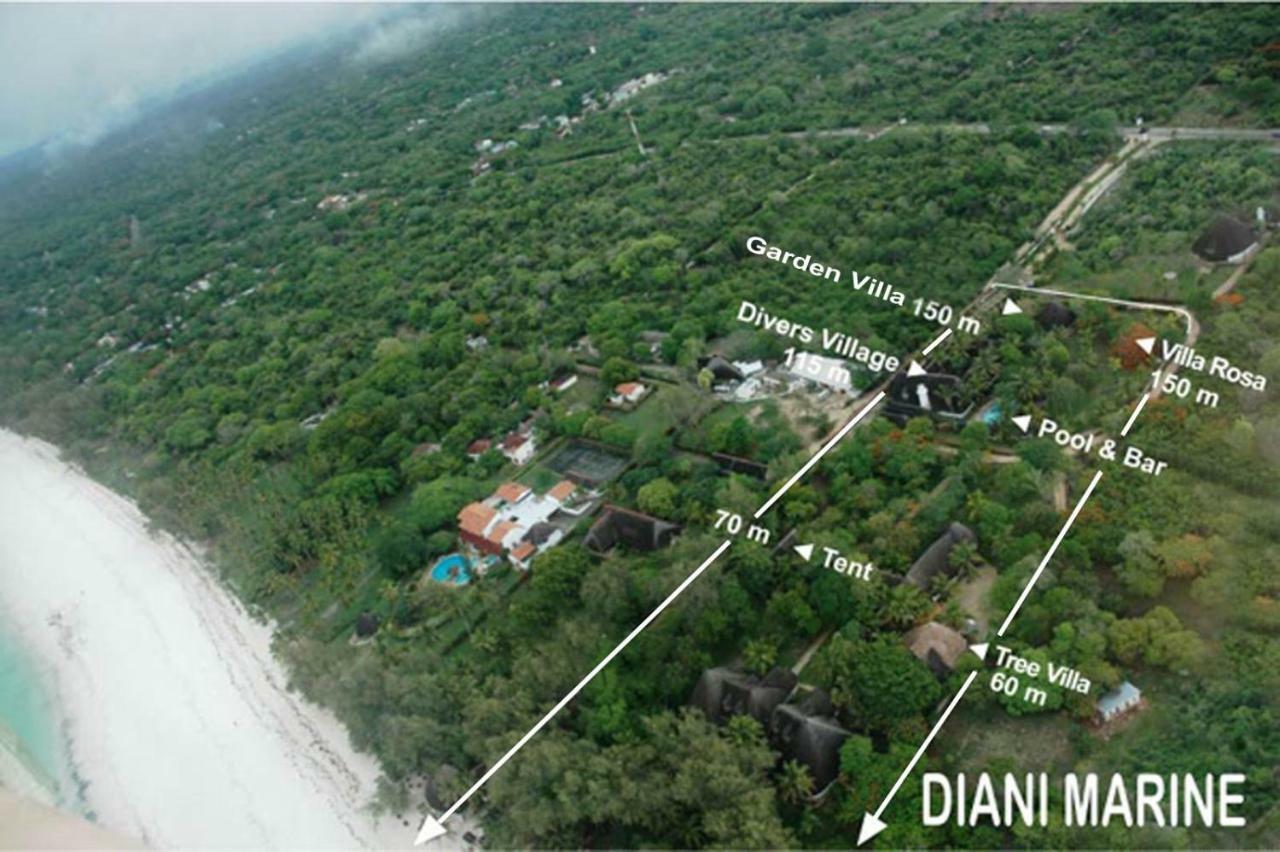 Diani Marine Divers Village Playa de Diani Exterior foto